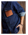 COGNAC POCKET SHIRT