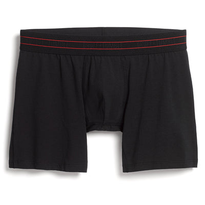 Journeyman premium size boxer briefs for big and tall men. XL, XXL, 3XL, 4XL. option=black