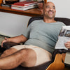 Journeyman premium size boxer briefs for big and tall men. XL, XXL, 3XL, 4XL. Champagne, Port, Black.  option=champagne